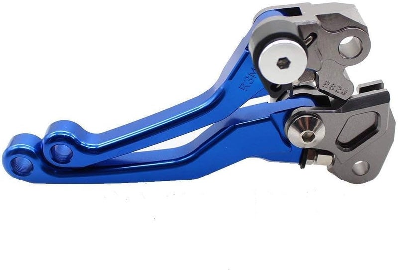 Krace CNC Motorcross Dirt Bike Pivot Brake Clutch Levers Set with Rubber Hand Grips for Yamaha TTR 230 (2003-2017) - Image 3