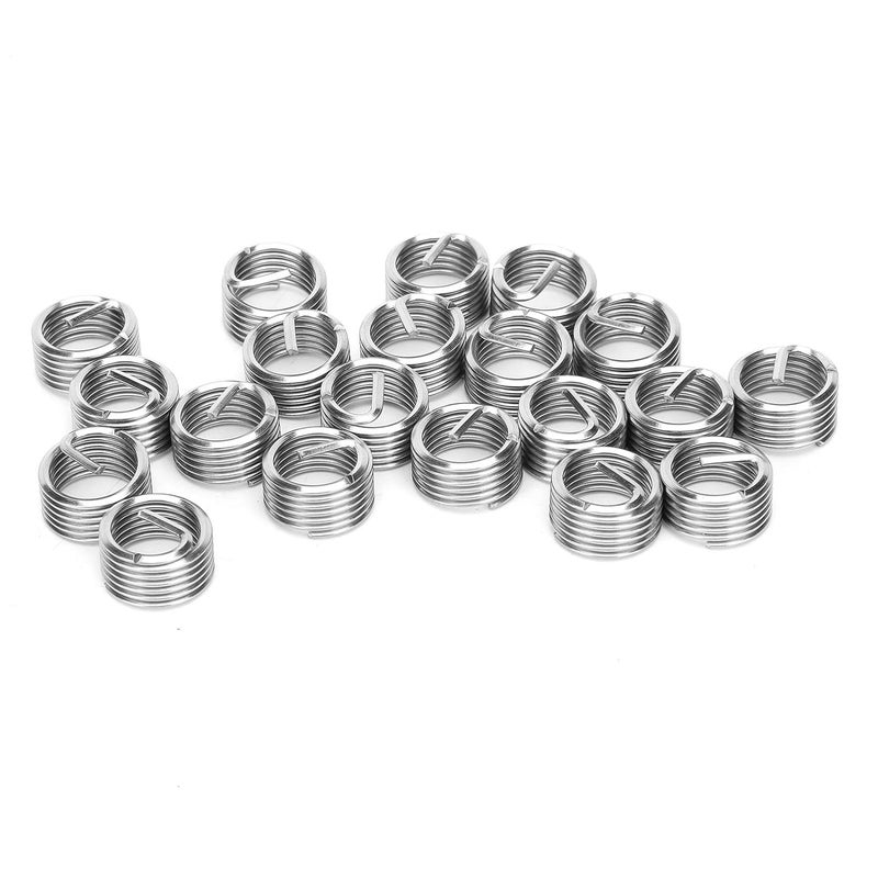 Stainless Steel Wire Thread Insert Thread Repair Sleeve Conversion Screw Nut Thread Sliding Tooth Restoration for Electrical Machines and Furniture X 1.5 for Industrial Use - Image 2