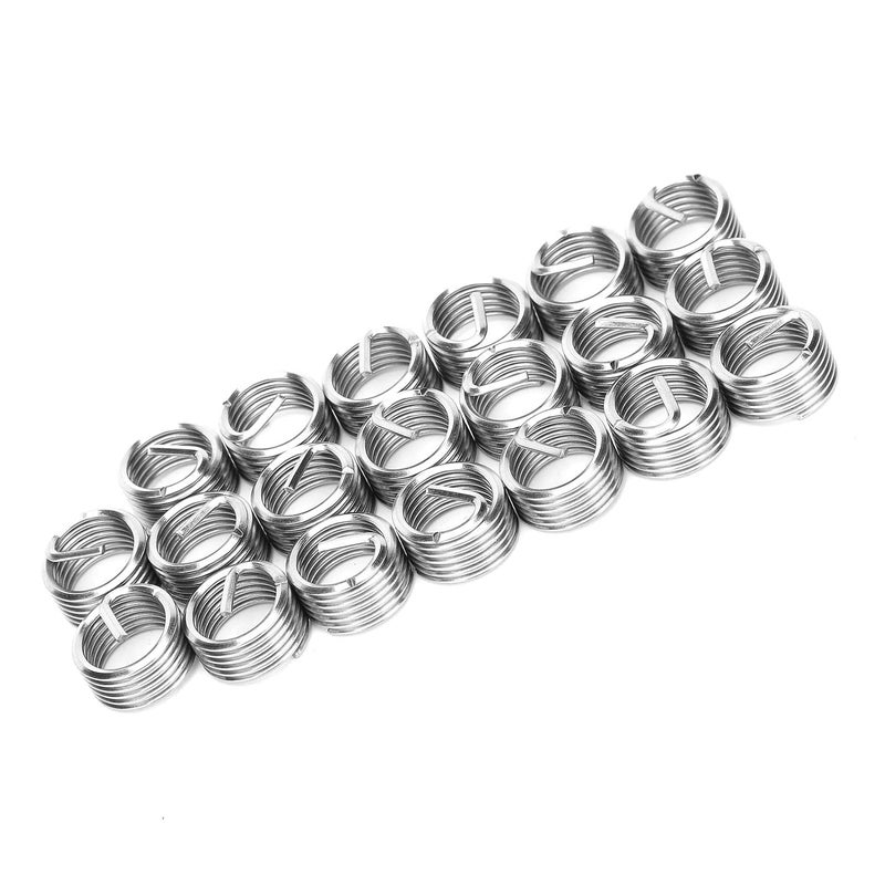 Stainless Steel Wire Thread Insert Thread Repair Sleeve Conversion Screw Nut Thread Sliding Tooth Restoration for Electrical Machines and Furniture X 1.5 for Industrial Use - Image 4