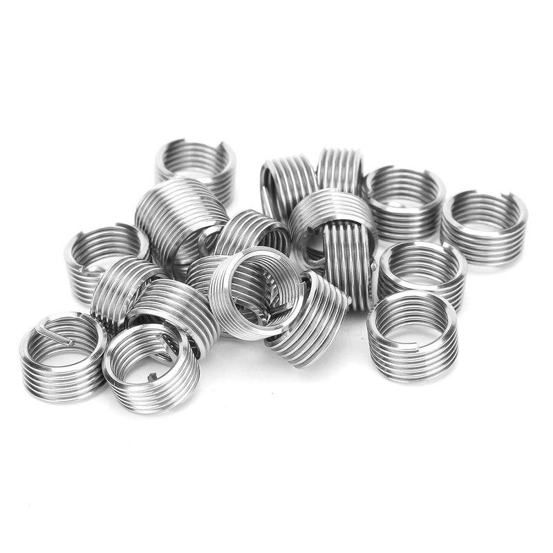 Stainless Steel Wire Thread Insert Thread Repair Sleeve Conversion Screw Nut Thread Sliding Tooth Restoration for Electrical Machines and Furniture X 1.5 for Industrial Use - Image 3
