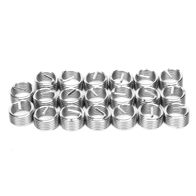 Stainless Steel Wire Thread Insert Thread Repair Sleeve Conversion Screw Nut Thread Sliding Tooth Restoration for Electrical Machines and Furniture X 1.5 for Industrial Use - Image 1