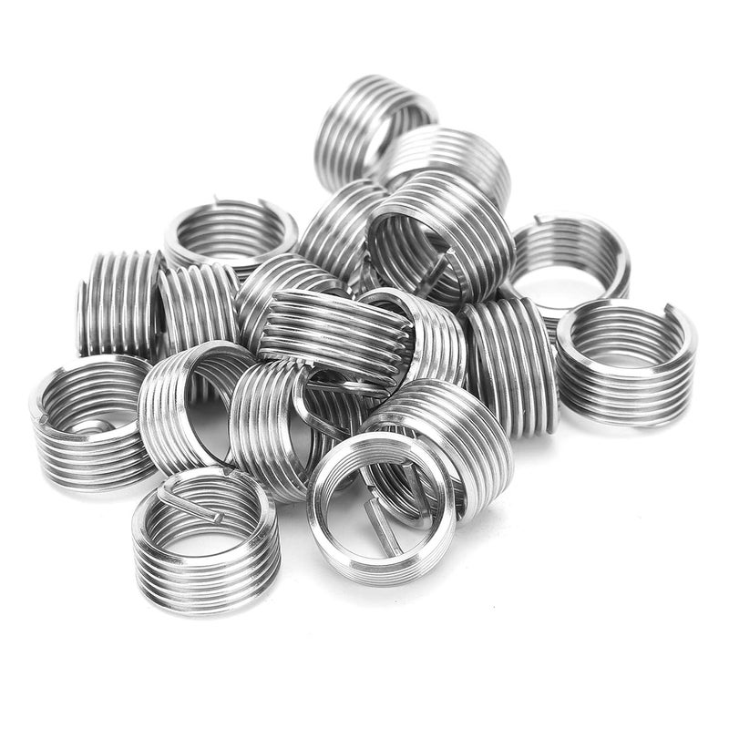 Stainless Steel Wire Thread Insert Thread Repair Sleeve Conversion Screw Nut Thread Sliding Tooth Restoration for Electrical Machines and Furniture X 1.5 for Industrial Use - Image 5