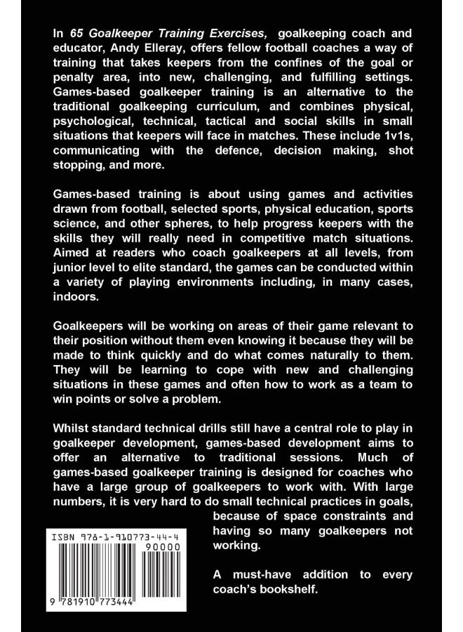 Parlux 65 Goalkeeper Training Exercises: Modern Games-Based Soccer Drills for Shot Stopping, Footwork, Distribution, and More  - Image 2