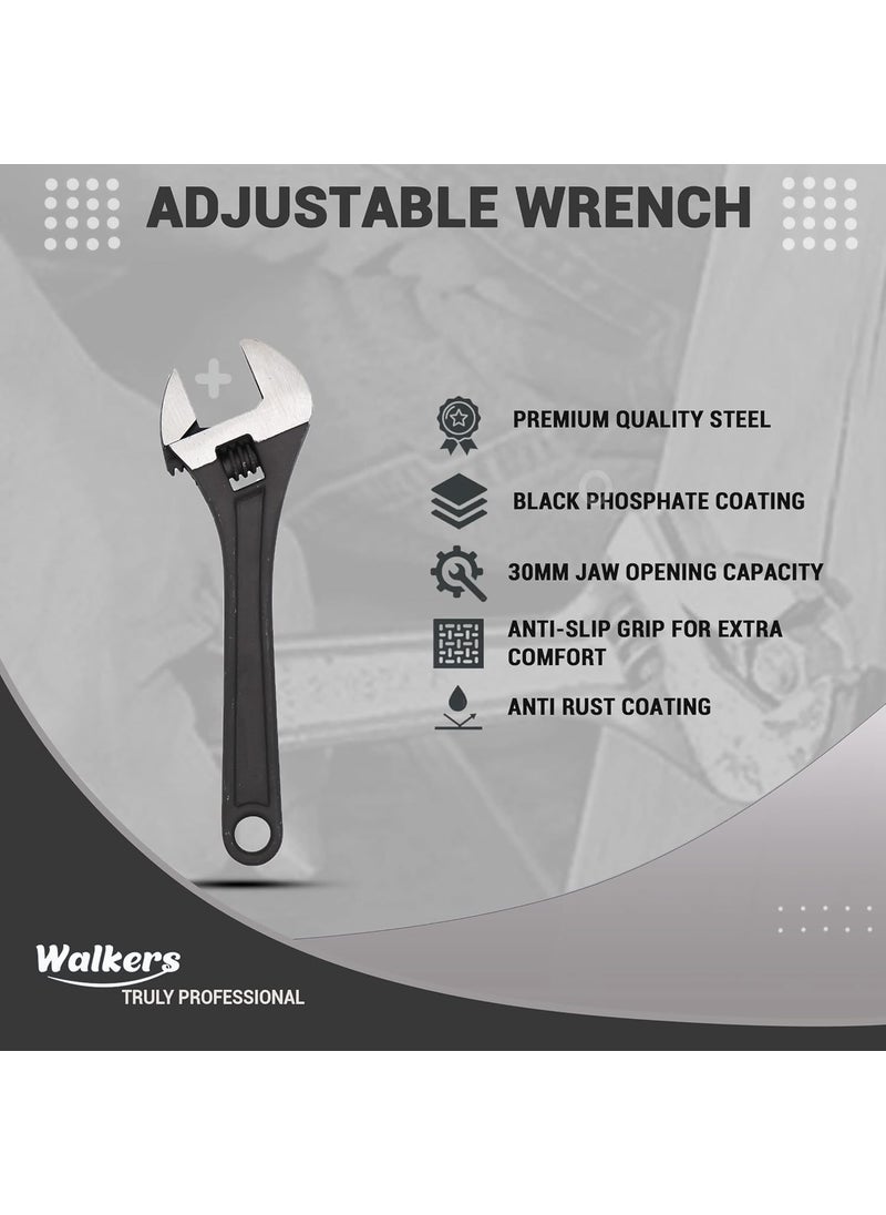 Walkers Walkers WKCB170M1 9 Pieces Full Hex Allen Key Kit Bolt Spanner Goti Wrench L Shape Repair Tool Set with 8 inch Adjustabel Wrench for BikeBicycleCycleGuitar Allen Key Set  - Image 3