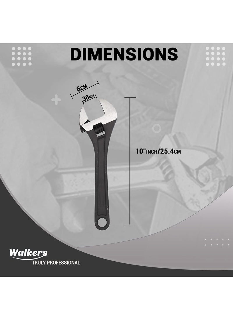 Walkers Walkers WKCB170M1 9 Pieces Full Hex Allen Key Kit Bolt Spanner Goti Wrench L Shape Repair Tool Set with 8 inch Adjustabel Wrench for BikeBicycleCycleGuitar Allen Key Set  - Image 5