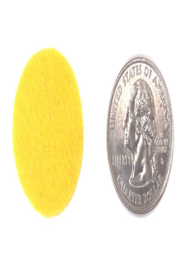 Playfully Ever After 1 Inch Yellow 100pc Felt Circle Stickers - Image 2
