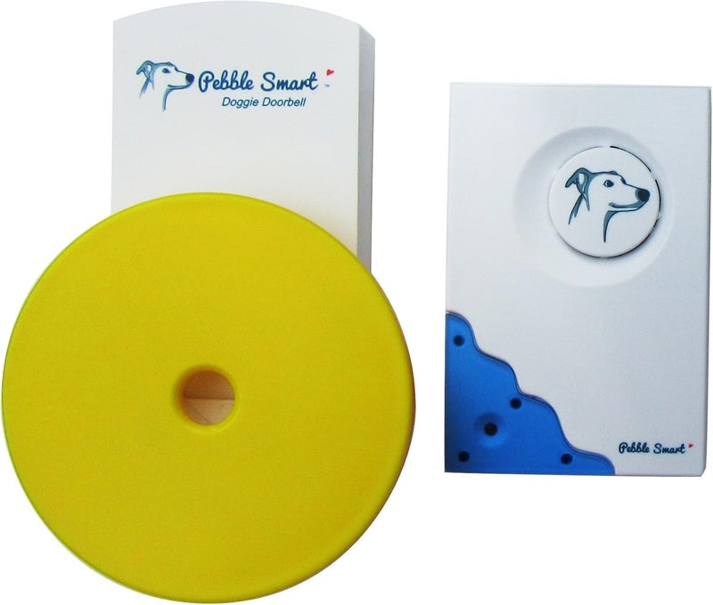 Pebble Smart Doggie Doorbell - Blue Accent - Image 1