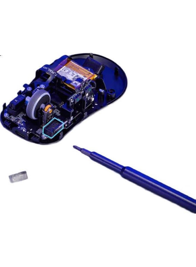 ROG Gladius Ii Rgb Wireless Gaming Mouse With Aimpoint Pro Sensor, Wireless 8K Support, Lightweight Design, Three-Zone Rgb Lighting Effects, Moonlight White - Image 1