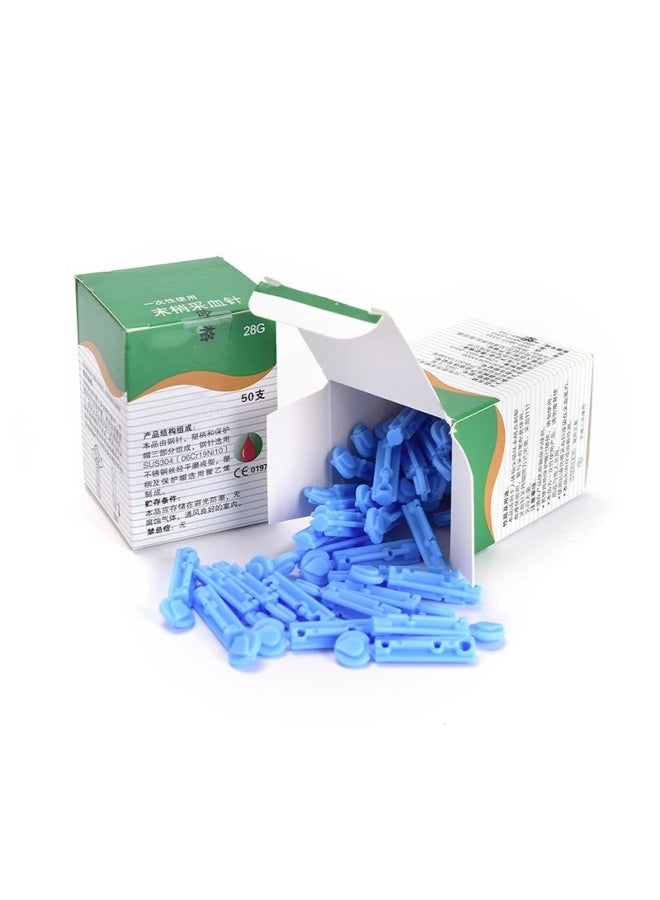 Generic 50/100/150/200 Pcs Medical Supplies Medical Supplies Medical Supplies Medical Supplies  Sterile 28G Lancets For Replacement Sterile Medi Touch Lancets 