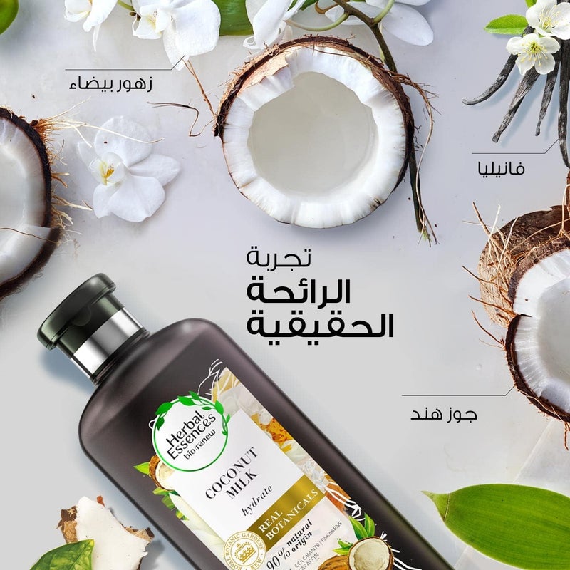 Herbal Essences Bio:Renew Hydrate Coconut Milk Conditioner 400 ml - Image 1