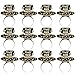 WEEPA 12 Pcs New Years Eve Party Decorations 2026 New Year Eve Hats HAPPY NEW YEAR Headbands Paper Black Tiara With Gold Glitter Headbands - Image 3