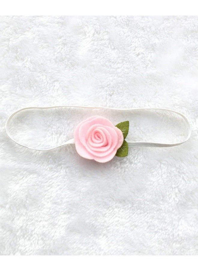 BabyMoon - Baby Headbands Flower Cotton Hairbands For Newborntoddler And Children Pack Of 4 Multicolor - Image 1