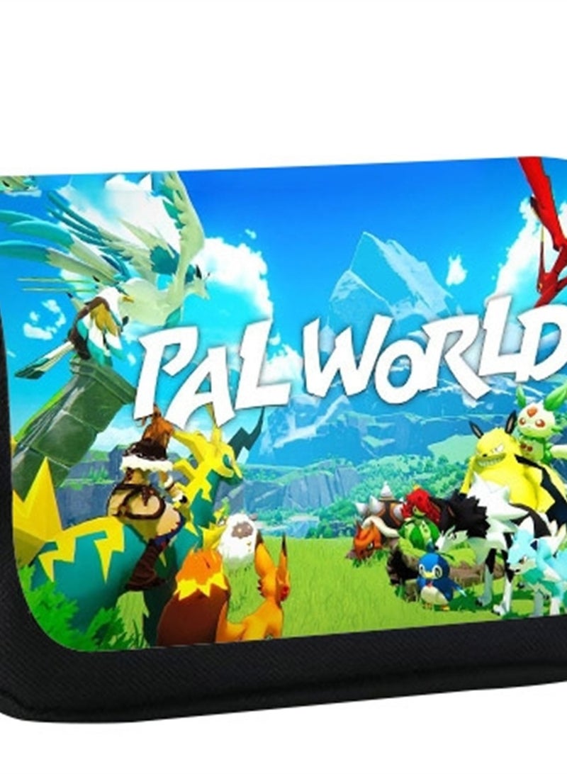 مقلمة فانتوم بيست بالو من Palworld ذات سعة كبيرة حقيبة أدوات مكتبية للطلاب صندوق أدوات مكتبية - Image 2