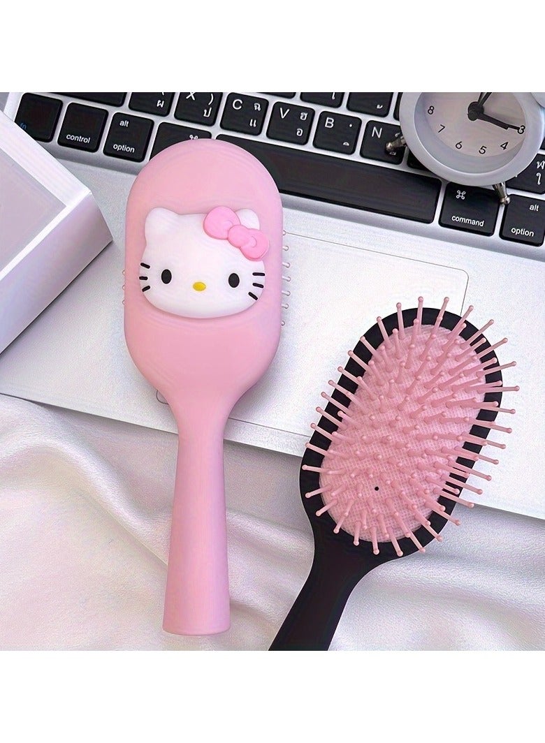 1 قطعة مشط وسادة هوائية بنمط هالو كيتي ديكور كرتوني لطيف - Image 2