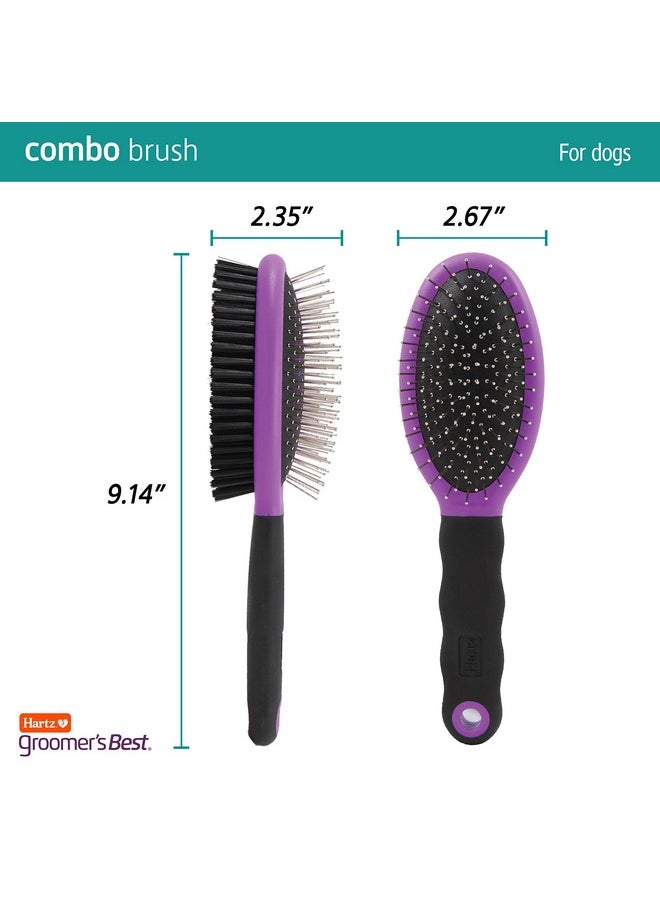 هارتز فرشاة الكلاب من Hartz Groomer's Best Combo، متعددة الألوان  - Image 4