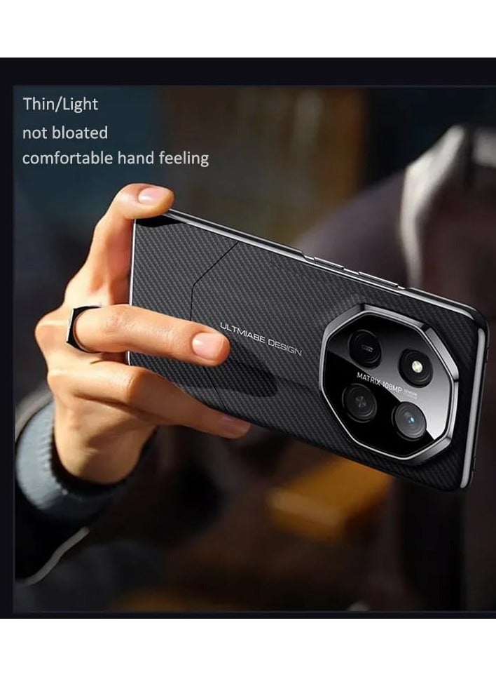 عام غطاء متوافق مع هونر X9c 5G - تصميم ألياف كربونية مع إطار PC مطلي، حماية كاملة للعدسات من الصدمات - Image 4