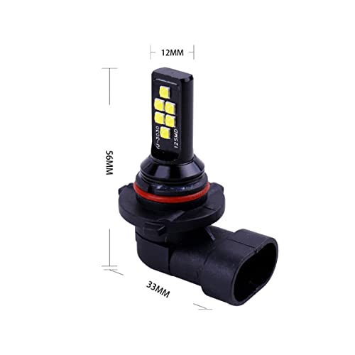 SOCAL-LED LIGHTING 2x HB4 9006 LED Fog Light Bulb for Powersports Advanced 3030 SMD Bright Colorful Daytime Running DRL Lamp, Green - Image 3