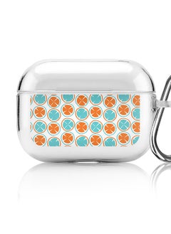 Classic Clear printed Case for Apple AirPods Pro 2nd Generation Thin Transparent Cover [Designed for Apple AirPods Pro 2nd Generation] - Citric Circles