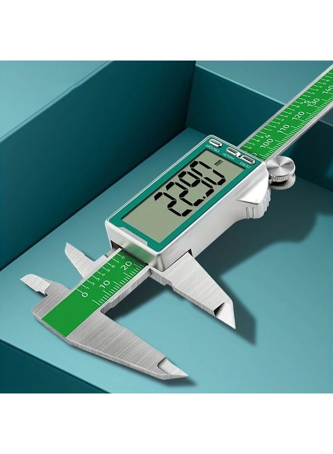 High Precision 6 Inch 150mm Stainless Steel Digital Caliper With Large LCD Screen - Image 2