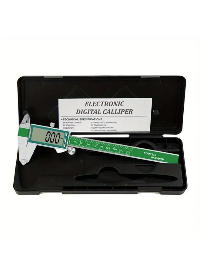 High Precision 6 Inch 150mm Stainless Steel Digital Caliper With Large LCD Screen - Image 4
