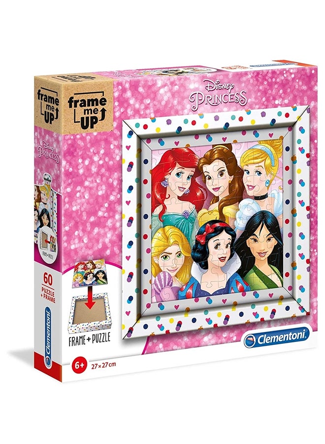 Clementoni Clementoni - Frame Me Up Disney Princess 60 Pieces - 38805 