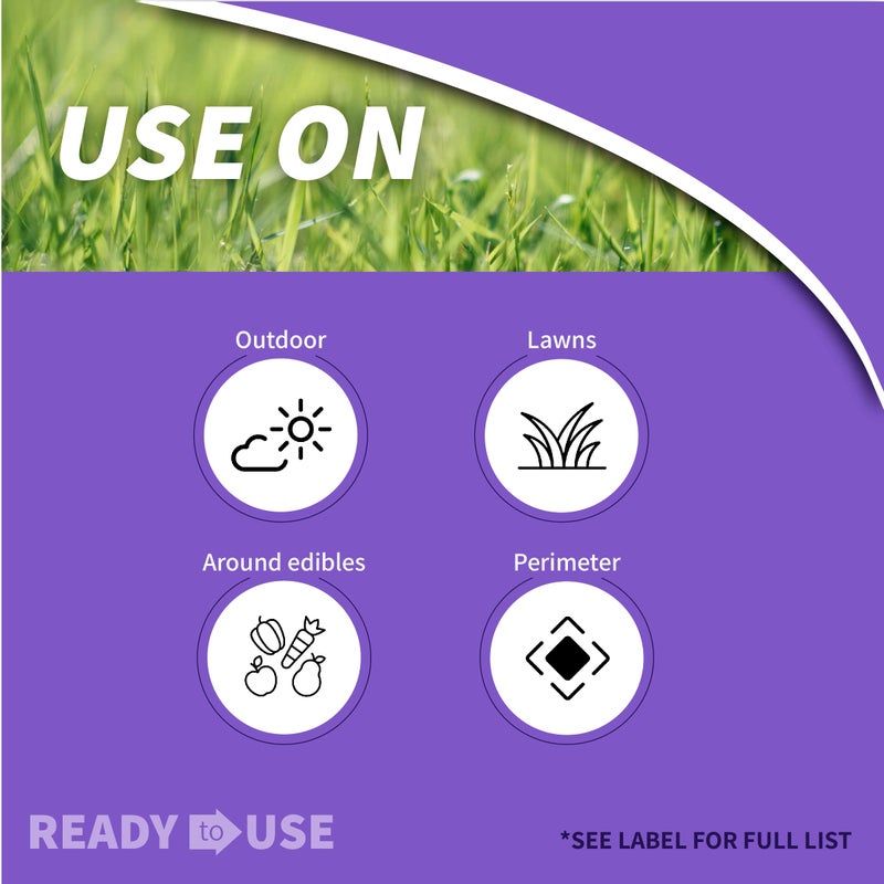 Bonide Fung-onil Multi-Purpose Fungicide, 32 oz Ready-to-Use Spray for Plant Disease Control, Controls Blight, Mildew & More - Image 2