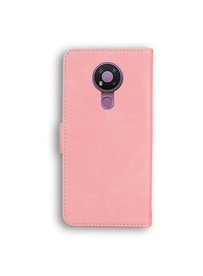 S-TOP Case For Nokia 3.4 Skin Feel Pure Color Flip Leather Phone Case - Image 3