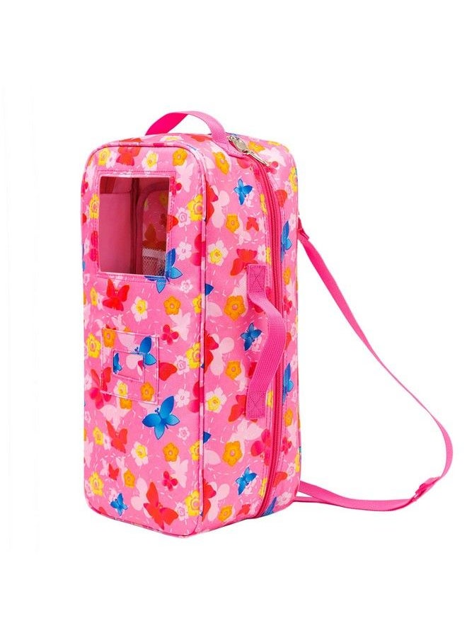 ZITA ELEMENT Quality 14.5 Inch Girl Doll Carrier Case Travel Bag For 1414.5 Inch Doll Accessories  - Image 1
