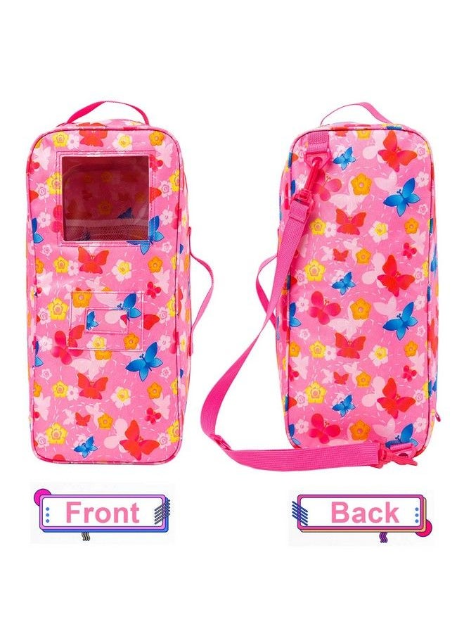 ZITA ELEMENT Quality 14.5 Inch Girl Doll Carrier Case Travel Bag For 1414.5 Inch Doll Accessories  - Image 5