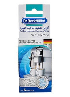 Dr. Beckmann Coffee Machine Cleaning Tabs - 6 Tabs  - Image 1