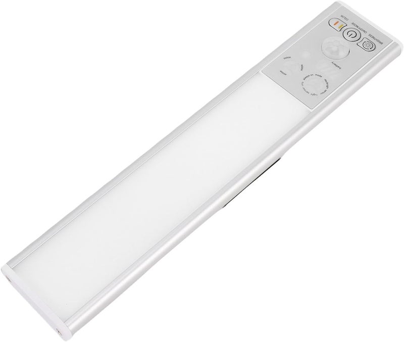 Motion Sensor Dimmable Under Cabinet Light for Kitchen Bedside, Adjustable Lighting for Closet, Rechargeable 7.87" Indoor Light - Image 2