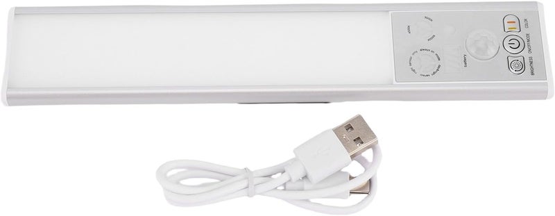 Motion Sensor Dimmable Under Cabinet Light for Kitchen Bedside, Adjustable Lighting for Closet, Rechargeable 7.87" Indoor Light - Image 5