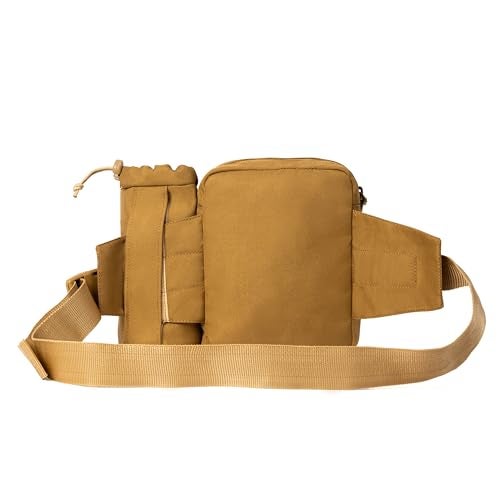 Tripole Ranger Multi-Utility Waist Pack with Detachable Bottle Holder – Hiking Waist Bag & Sling for Travel & Outdoor Adventure (Khaki) - Image 4