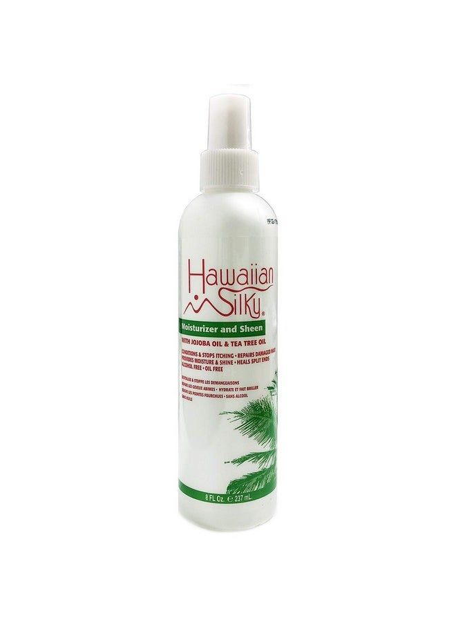 Hawaiian Silky - Moisturizing And Sheen Spray White 8 Fl Ounce - Image 1
