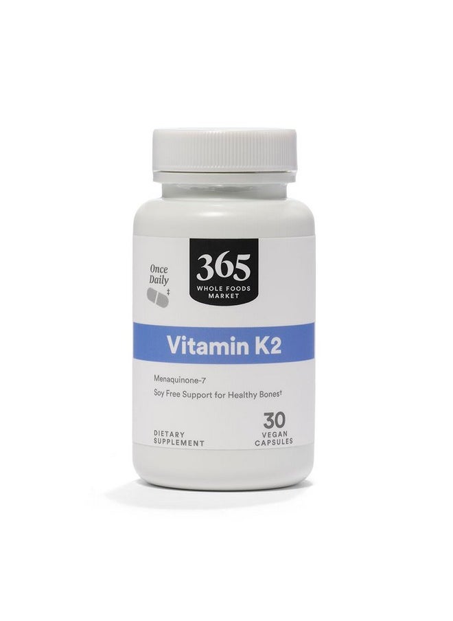 whole foods market - Whole Foods Market, Vitamin K2, 30 ct - Image 1