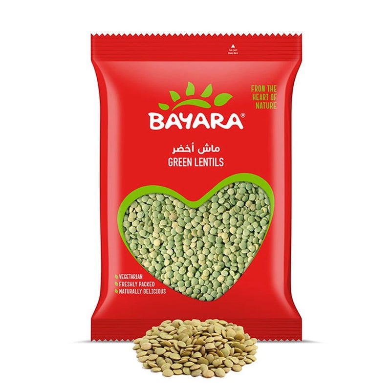 Bayara Green Lentils- 400gms
