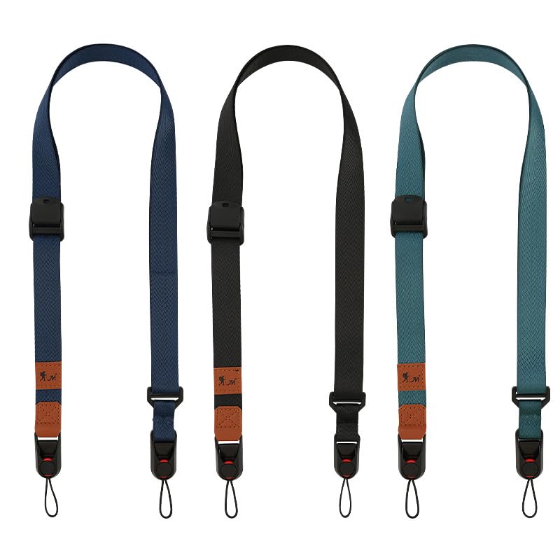 ELFOG Camera Neck Strap Quick Release Safety Tether, Comfortable Durable Shoulder Sling Camera Strap,(Colour Green 1Pcs) - Image 1