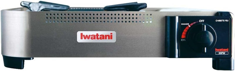 Iwatani 35FW Single-Burner Butane Portable Cooktop for Indoor and Outdoor Cooking - Image 2