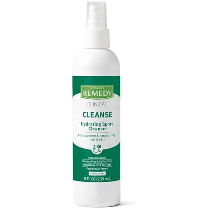 Medline Remedy Phytoplex Hydrating Spray Cleanser, 8 oz - Image 1