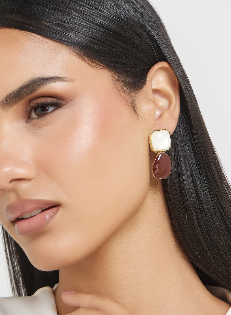 ELLA Stone Drop Earrings