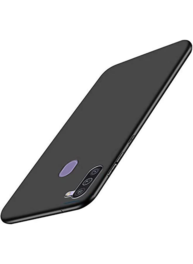 vesus Samsung Galaxy M11 / A11 Case Cover Premium Ultra Thin Slim Soft Silicon Rubberized Matte Cover Case Cover for Samsung Galaxy M11 / A11 Matte Black