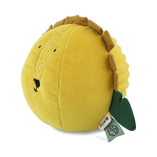 Trixie Mr. Lion Sound Ball, Soft, Interacting, Safe, 3 Years+, 18 x 20 cm - Yellow - Image 2