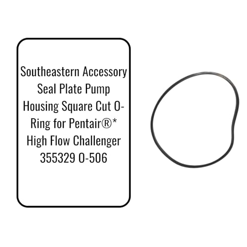 Southeastern Accessory Seal Plate Pump Housing Square Cut O-Ring for Pentair High Flow Challenger 355329 O-506 - Image 4
