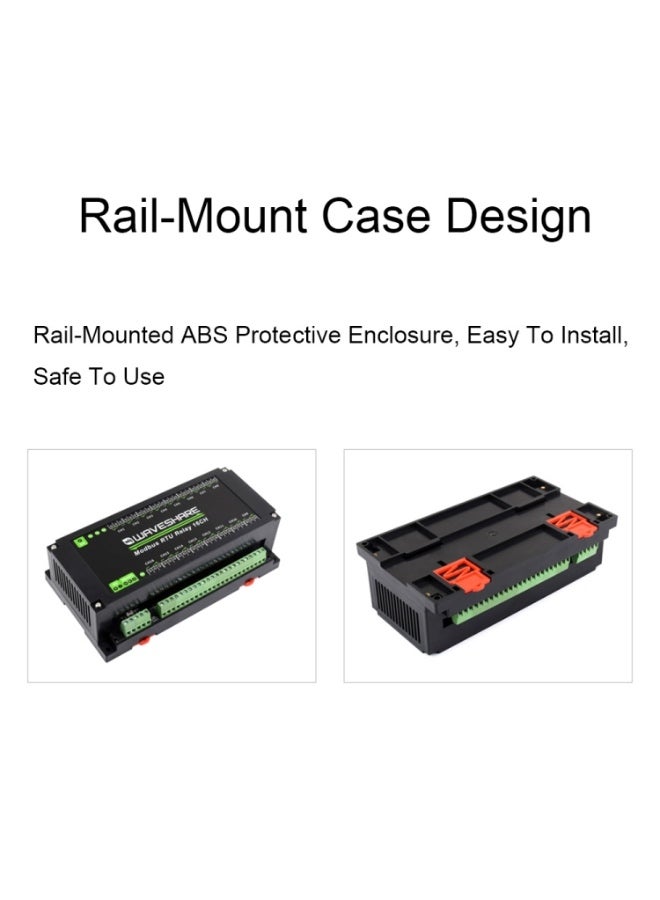Waveshare 24921 Modbus RTU 16-Ch Relay Module, RS485 Interface, With Multiple Isolation Protection Circuits - Image 5