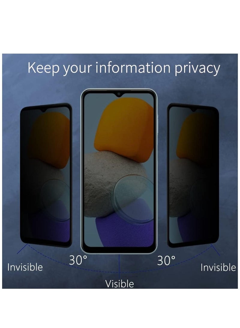 vesus ELTERAZONE Privacy Screen Protector Compatible with Redmi 10 power,Privacy Tempered Glass Screen Protector, Anti-Peep Full Coverage Anti Spy Tempered Glass Film Privacy Protector - Image 4