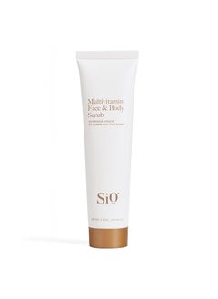 Sio SiO Cryo Multivitamin Face & Body Scrub - Antioxidant-Rich Exfoliator 