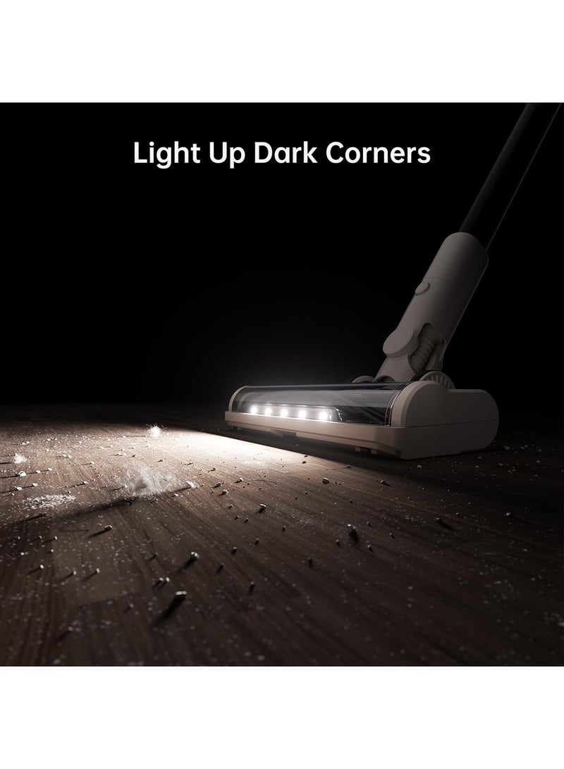 Dreame U10 Cordless Vacuum Cleaner, 19000Pa(100Aw) Powerful Suction, 5 Layer 99.9% Filtration, 180° Rotating Brush Head with LED Light for Hard Floors, Rugs & Pet Hair 300.0 W VPV20A Grey - Image 5