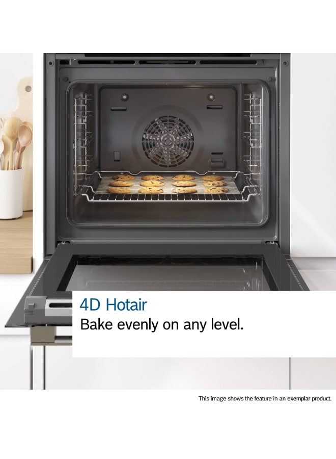 بوش Series 8 Built-in oven 60 x 60 cm Black HBG7563B1 HBG7563B1 Black - Image 2