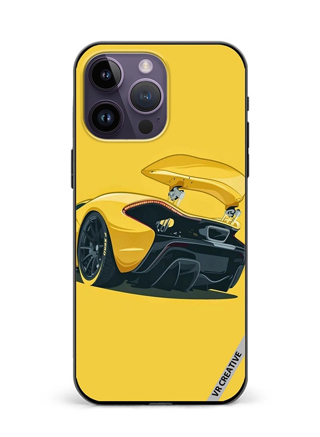 VR CREATIVE Protective Case Cover For Apple iPhone 15 Pro Car Design Multicolour - Image 1