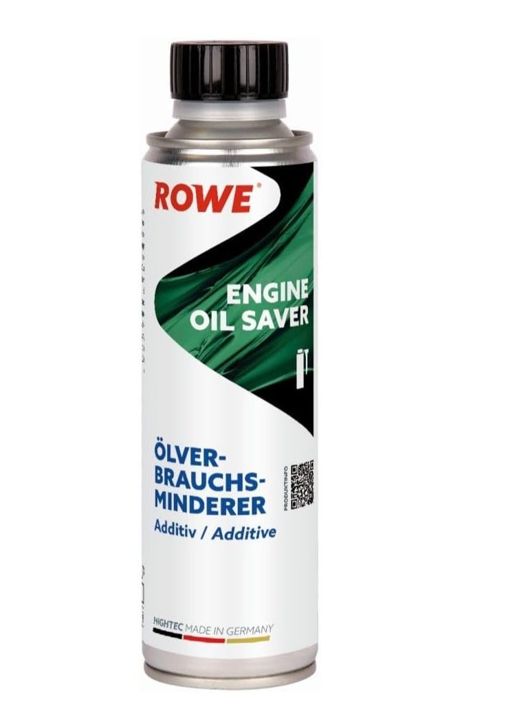 ROWE HIGHTEC ENGINE OIL SAVER (0.25L) - Germany: Enhances oil stability, reduces consumption, prevents dilution, Increase Oil pressure and compression. 